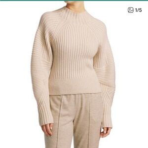 Rag & bone Oakes mock neck 100% wool sweater